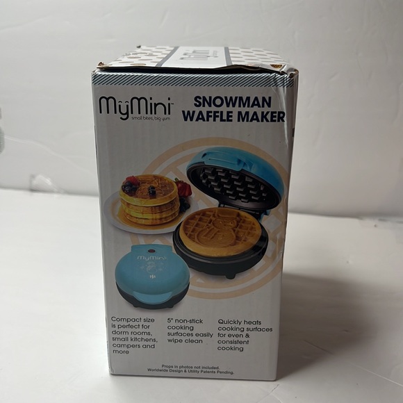 MyMini Snowman waffle maker - Picture 5 of 8